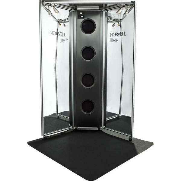 Norvell Overspray Reduction Booth with Mirrors