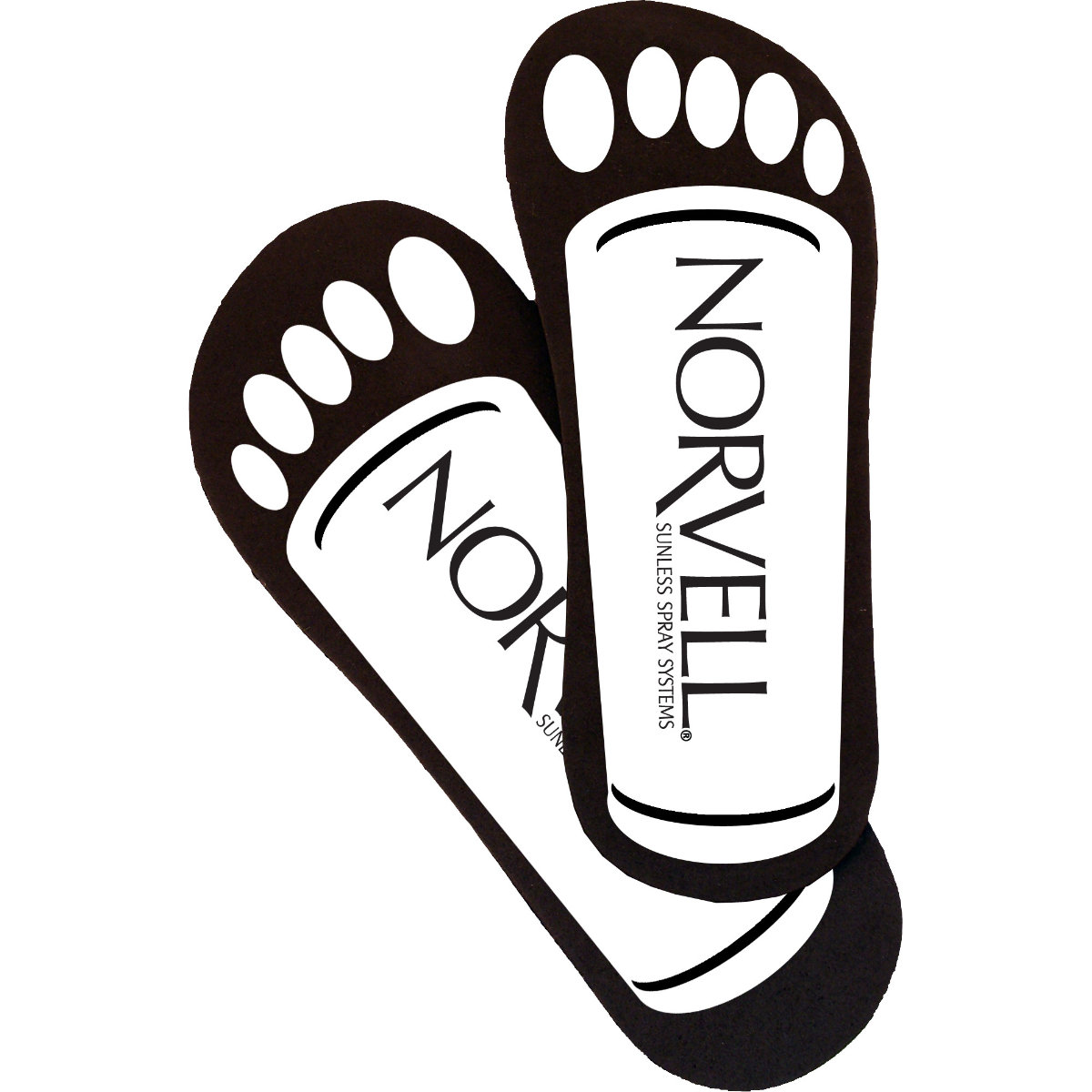 Norvell Cardboard Neat Feet Case (25 Pairs)