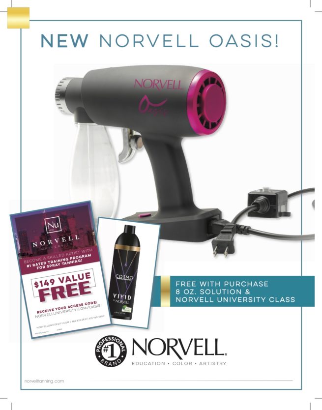 Norvell Oasis with solution and norvell university class