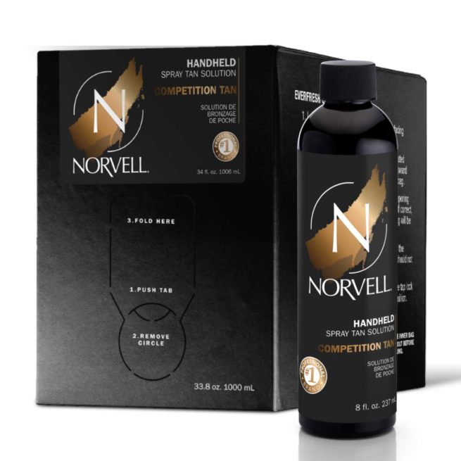 Norvell Competition Tan Handheld Spray Tan Solution